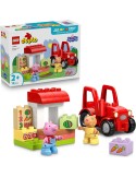 Lego Duplo Marvel 10468. Tractor y Mercado de Peppa Pig. Más de 2 años. 18 piezas.