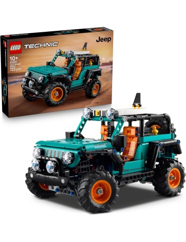 Lego Technic 42227. SUV Jeep® Wrangler Rubicon. Más de 10 años. 723 piezas.