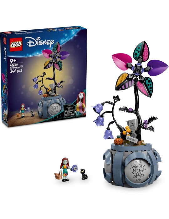 Lego Disney 43288. Maceta de Sally. Más de 9 años. 346 piezas.