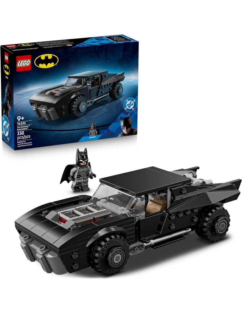 Lego Batman 76332. Batmóvil de The Batman. Más de 9 años. 330 piezas.