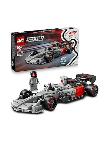 Lego Speed Champions 77259. Coche de Carreras Audi Revolut F1 Team R26. Más de 10 años. 216 piezas.