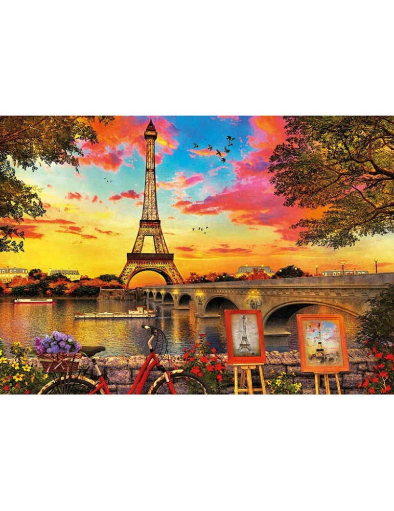 Educa 17675. Puzzle 3000 Piezas Puesta de sol en París