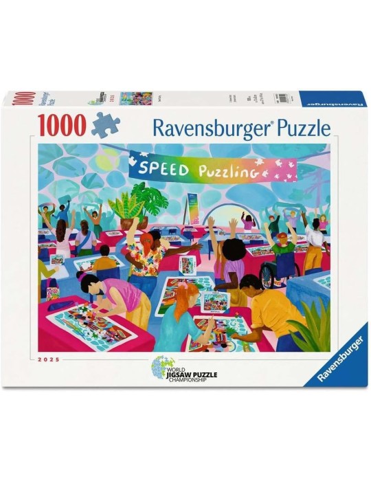 Ravensburger 017400. Puzzle de 1000 piezas World Jigsaw Puzzle Championship. 70x50cm
