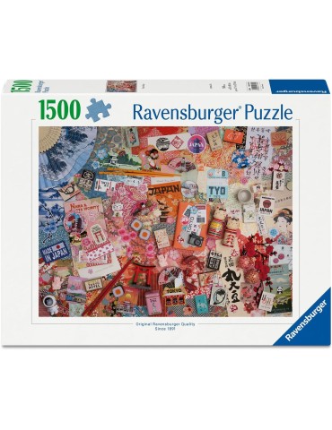 Ravensburger 017035. Puzzle de 1500 piezas Viaje a Tokio. 60x80cm