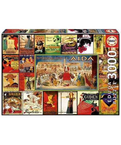 Educa 17676. Puzzle 3000 Piezas Collage de Óperas