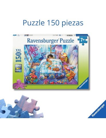 Ravensburger 043034. Puzzle de 150 XXL piezas de Sueños submarinos. 49x36 Cm