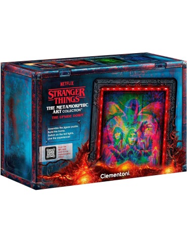 Clementoni 35155. Puzzle Stranger Things The Upside Down de 520 Piezas. 49x36 cm