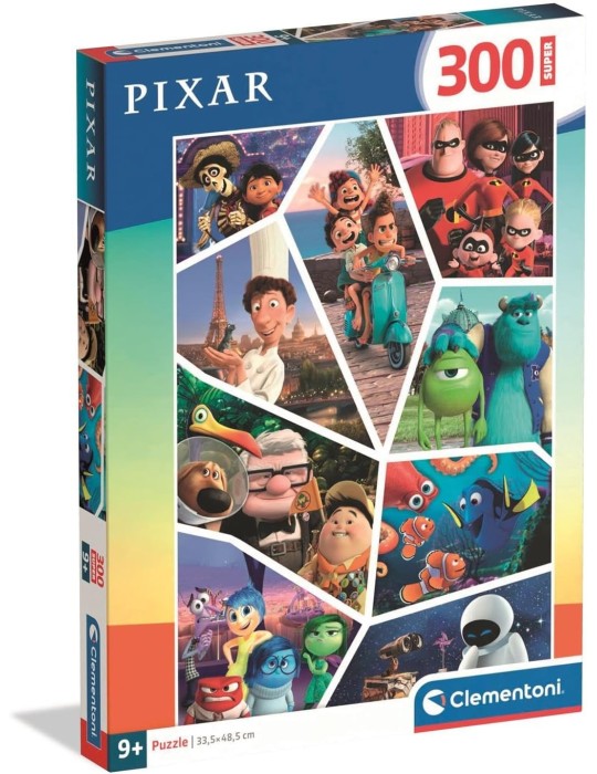 Clementoni 21756. Puzzle de 300 piezas de Disney Pixar. 33,5x48,5 cm
