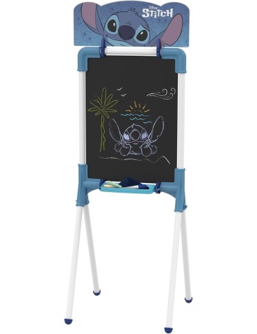 Chicos 53025. Mini Pizarra Stitch 2 en 1. Más de 3 años