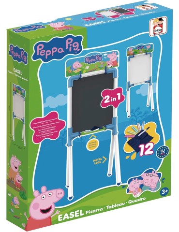 Chicos 53035. Mini Pizarra Peppa Pig 2 en 1. Más de 3 años 2