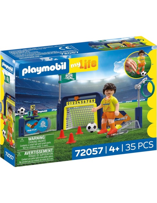 Playmobil MyLife 72057. Centro de entrenamiento de futbol. A partir de 4 años