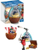 Playmobil Egg 72100. Huevo/Hucha de Piratas. A partir de 4 años