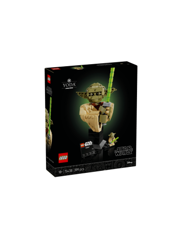 Lego Star Wars 75438. Busto de Yoda. Más de 18 años. 399 piezas