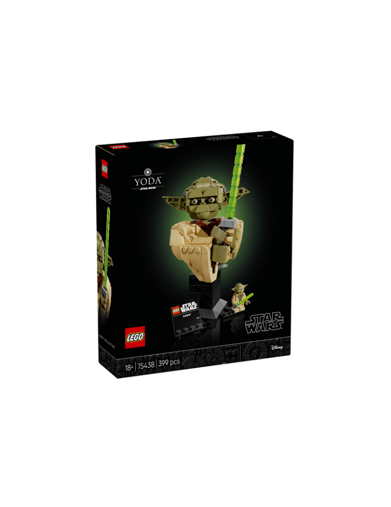 Lego Star Wars 75438. Busto de Yoda. Más de 18 años. 399 piezas