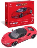 Burago 26057. Kit de Modelo Ferrari R&P SF90 Stradale. Escala 1/24