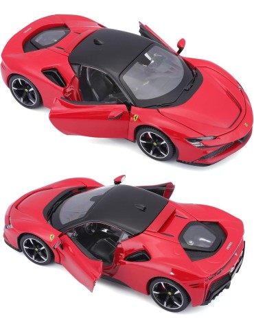 Burago 26057. Kit de Modelo Ferrari R&P SF90 Stradale. Escala 1/24 2