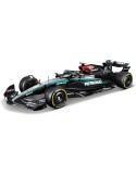 Burago 28513. Kit de 45 Piezas para modelar Fórmula 1 Mercedes AMG W15 E 44 Hamilton (2024). Escala 1/24