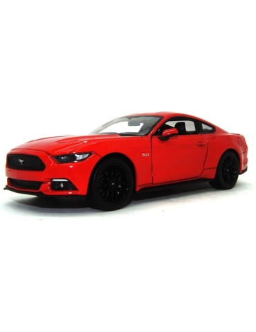 Welly 24062. Ford Mustang GT, red 2015. Escala 1/24 2