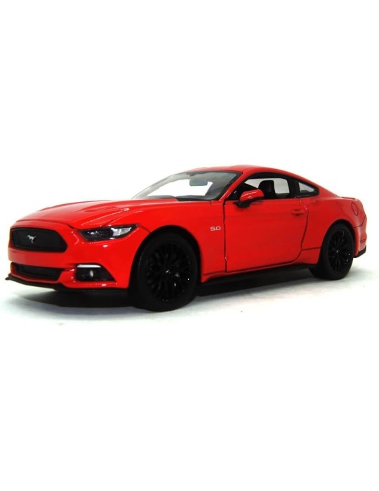 Welly 24062. Ford Mustang GT, red 2015. Escala 1/24