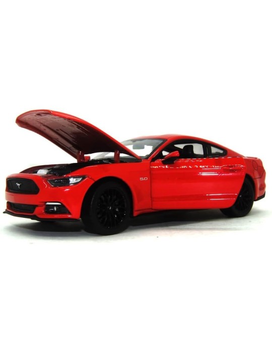 Welly 24062. Ford Mustang GT, red 2015. Escala 1/24