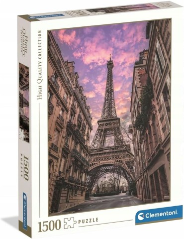 Clementoni 31752. Puzzle de 1500 piezas ilustración con Paisaje Urbano Paris Awakens . 84,5 x 59,5 cm
