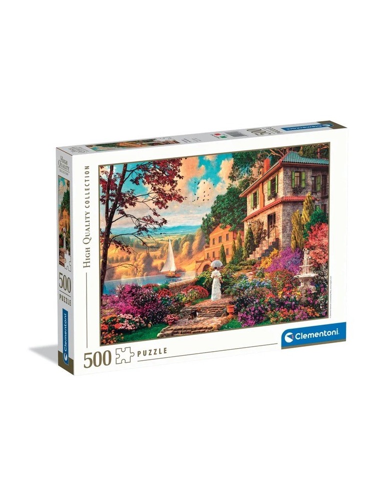 Clementoni 35613. Puzzle de 500 piezas Victorian Promenade. 49 x 36 cm