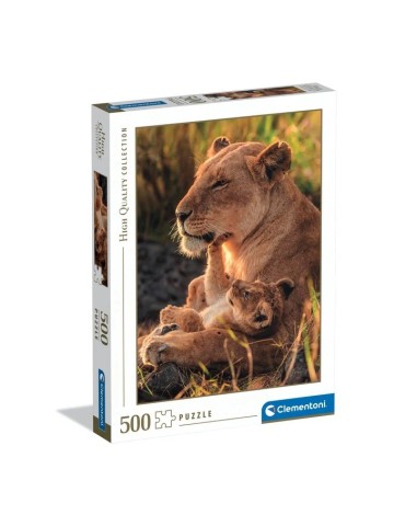 Clementoni 35615. Puzzle de 500 piezas Amor Felino. 49 x 36 cm