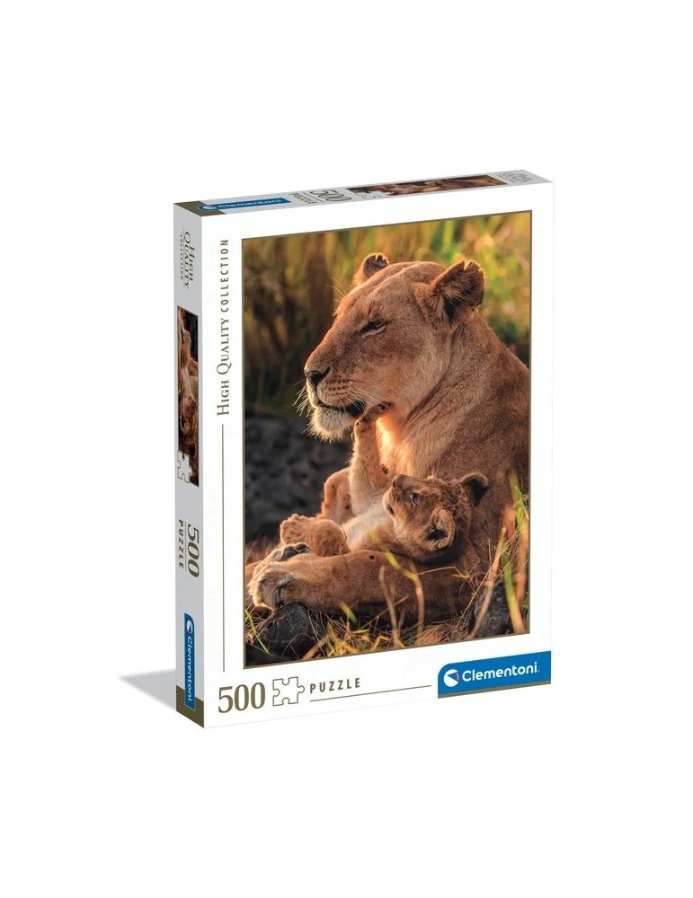 Clementoni 35615. Puzzle de 500 piezas Amor Felino. 49 x 36 cm