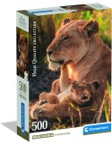 Clementoni 35620. Puzzle de 500 piezas Amor Felino Collection . 49 x 36 cm