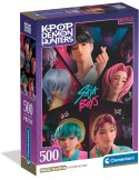 Clementoni 35625. Puzzle de 500 piezas Netflix K-Pop: Demon Hunters. 49 x 36 cm