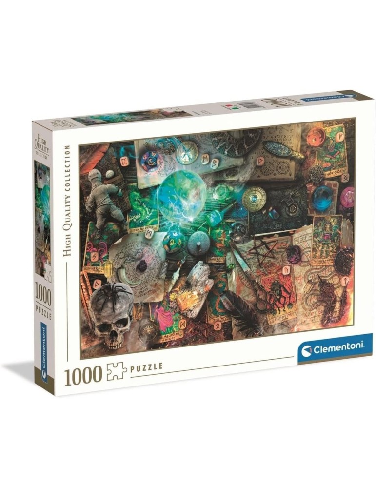 Clementoni 37103. Puzzle de 1000 piezas de Tema Fantasy Maléficium. 50x70cm