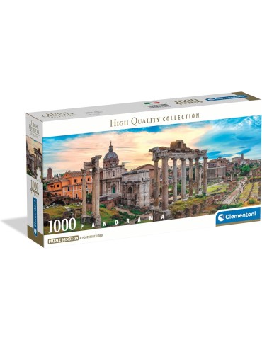 Clementoni 37115. Puzzle de 1000 piezas Formato panorámico, Twilight Over The Eternal Empire. 98 x 33cm