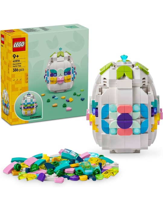 Lego 40816. Huevo de Pascua Decorativo. Más de 9 años. 386 piezas