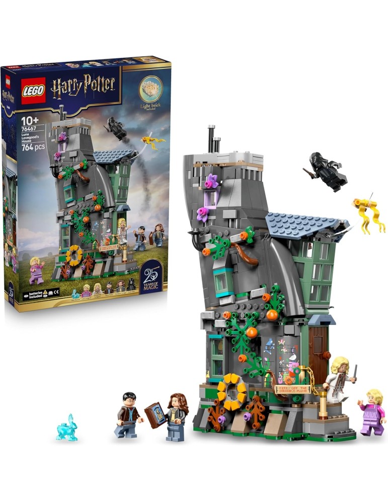 Lego Harry Potter 76467. Casa de Luna Lovegood. Más de 10 años. 764 piezas