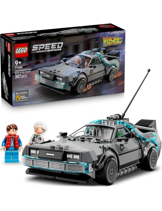 Lego Speed Champions 77256. Máquina del Tiempo de Regreso al Futuro. Más de 9 años. 357 piezas