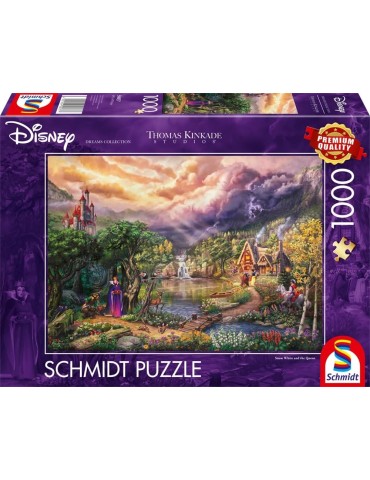 Schmidt 58037. Puzzle de 1000 Piezas de Blancanieves y Reina. 69,3x49,3cm
