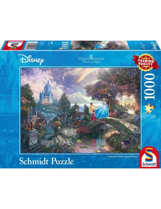 Schmidt 59472. Puzzle de 1000 Piezas de Cenicienta. 69,3x49,3cm