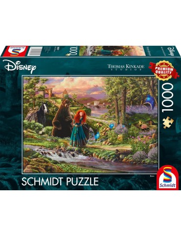 Schmidt 58039. Puzzle de 1000 Piezas de Merida de Brave . 69,3x49,3cm