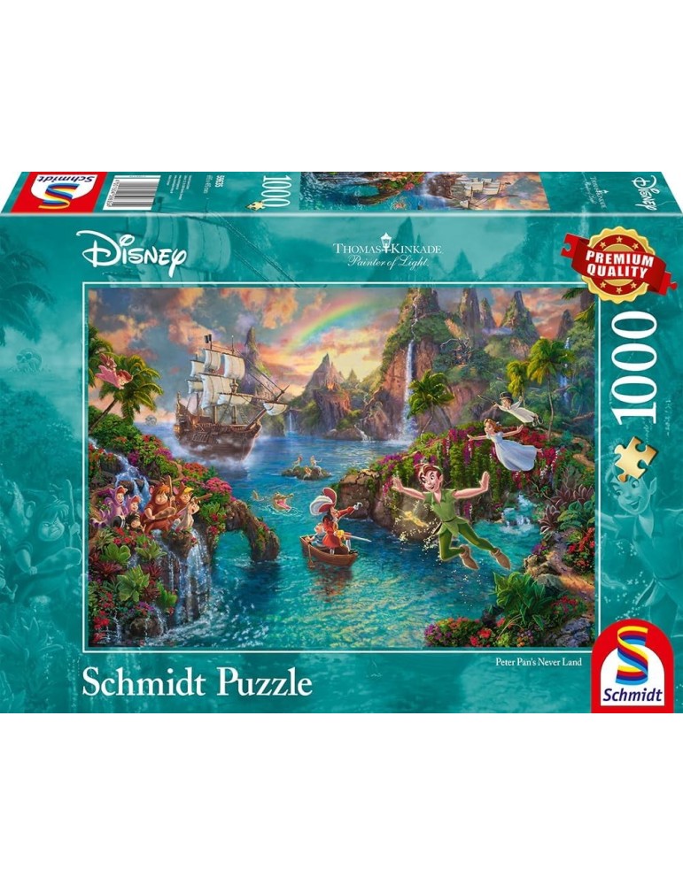 Schmidt 59635. Puzzle de 1000 Piezas de Peter Pan. 69,3x49,3cm