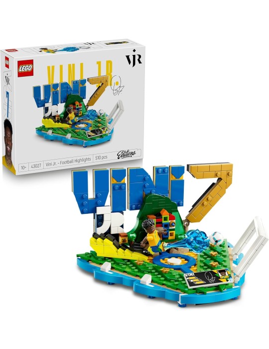 Lego Vini Jr.: Fenómenos del Fútbol 43027.  Más de 10 años. 510 piezas