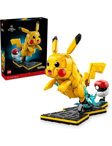 Lego Pikachu y Poké Ball 72152.  Más de 18 años. 2050 piezas.