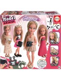 Educa 20650. My Model Doll Design Influencer.  Kit de Diseño de Moda.
