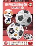 Educa 20339. Puzzle Balón 3D LALIGA. 32 Piezas. 12,5 cm.
