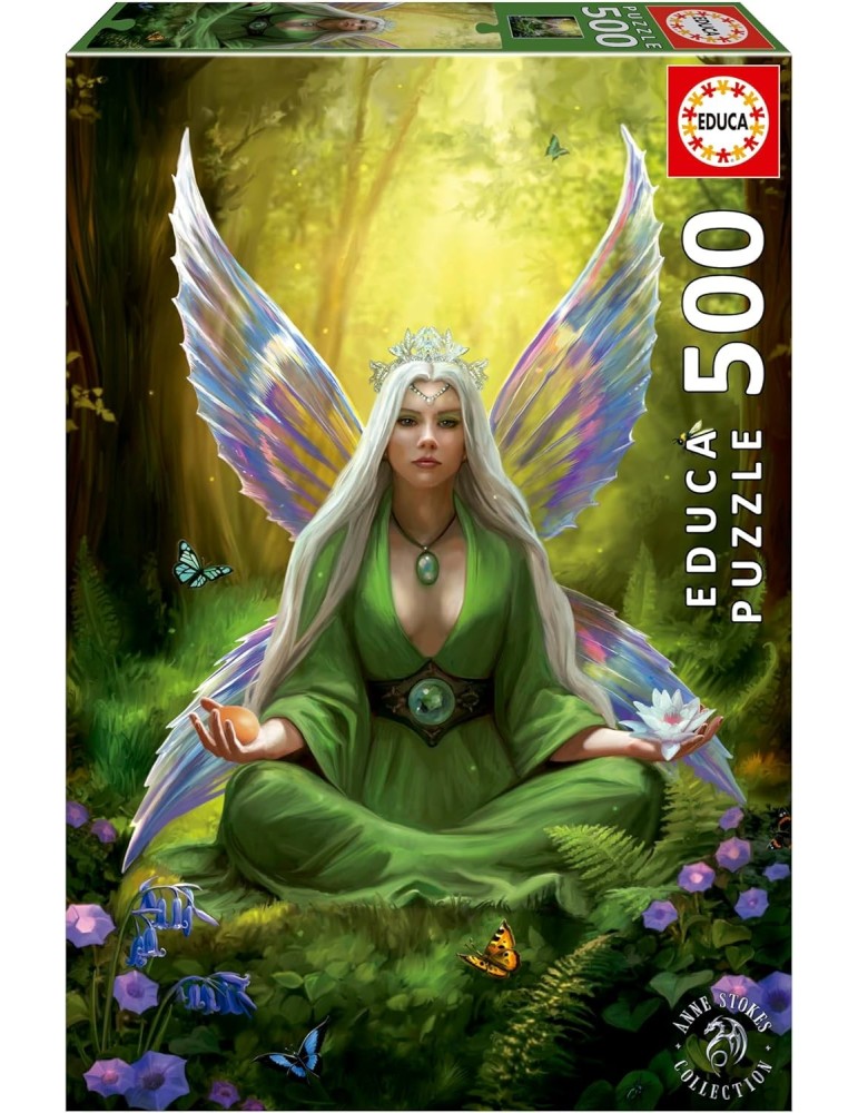 Educa 20542. Puzzle 500 Piezas. Emperatriz, Anne Stokes. 34x48cm.