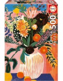 Educa 20545. Puzzle 500 Piezas. Flor Boho. 34x48cm.