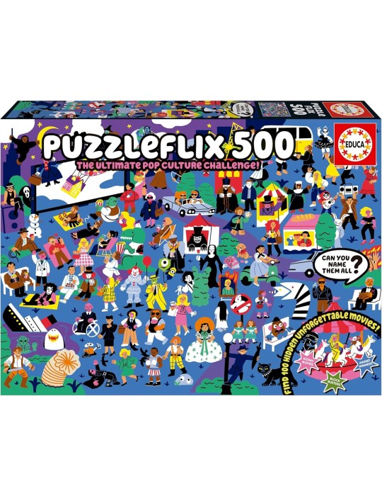 Educa 20551. Puzzle 500 Piezas. Puzzleflix. 34x48cm.