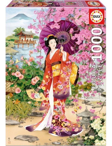 Educa 19917. Puzzle 1000 piezas. Teien, Haruyo Morita. 48x68 cm