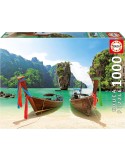 Educa 20283. Puzzle 1000 piezas. Isla de James Bond. 48x68 cm