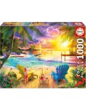Educa 20255. Puzzle 1000 piezas. Playa del Amor. 48x68 cm