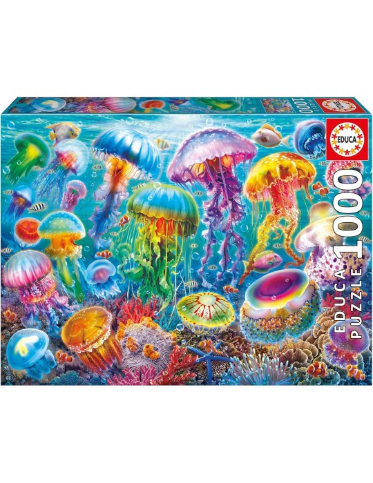 Educa 20554. Puzzle 1000 piezas. Medusas. 48x68 cm